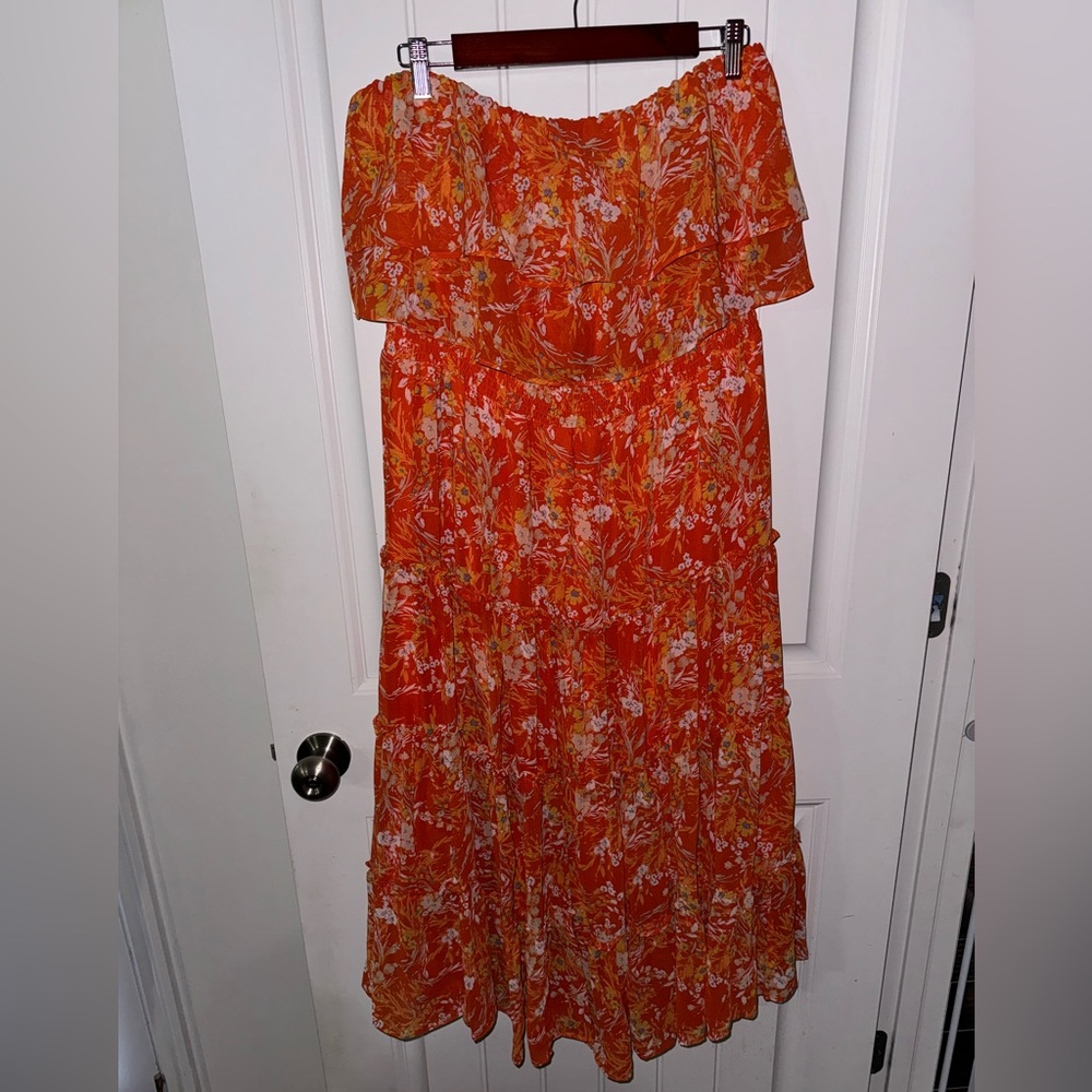 Strapless Maxi Dress